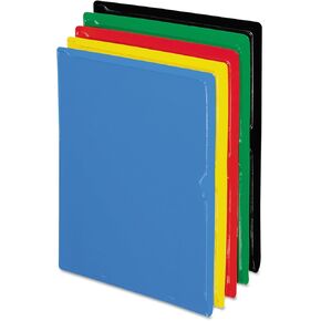 Pendaflex 62001 Heavy-Gauge Organizers, Letter, Vinyl, Five Colors, 25/Box