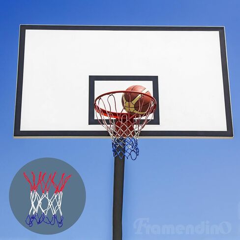 Framendino, 8 Pack Mini Basketball Net Replacement 8 Loop Small Basketball Hoop Net for Sports in Saudi Arabia