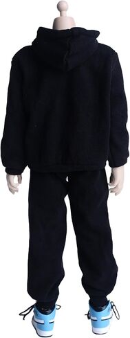 Meetoget 1/6 Scale Male Figure Sport Suit Sportswear Suit Clothes for 12 inch Action Figure PM103US,Grey in Saudi Arabia