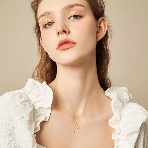 14K Gold Hummingbird Bird Necklace Jewelry Gifts for Women Hummingbird Jade Pendant Necklace for Women Girls in Saudi Arabia