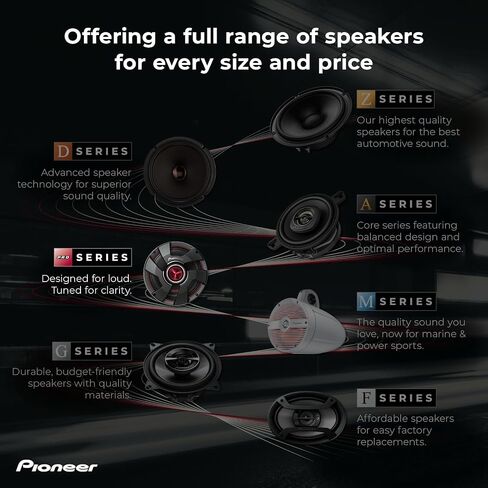 طقم إصلاح PIONEER UD-RP401PRO - غشاء بديل TS-B401PRO مقاس 4 بوصات P.R.O. سلسلة مكبر صوت رصاصي in Saudi Arabia