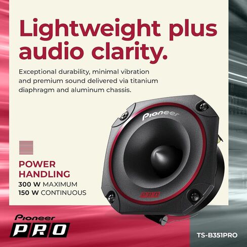 طقم إصلاح PIONEER UD-RP401PRO - غشاء بديل TS-B401PRO مقاس 4 بوصات P.R.O. سلسلة مكبر صوت رصاصي in Saudi Arabia