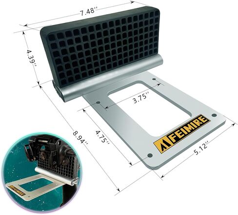 حامل محرك التصيد العالمي من الألومنيوم لقوارب الكاياك/الزورق/القارب الصغير in Kuwait