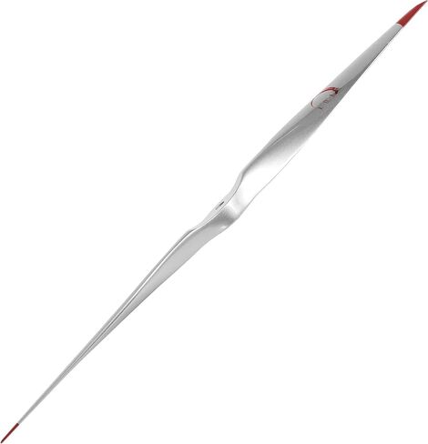 XOAR PJM-E 16x8 White Red Tips Electric RC Airplane Propeller. 16 Inch 2 Blade White Wood Prop for Electric RC Plane in Saudi Arabia