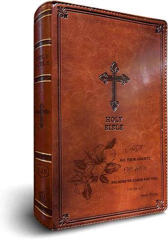 الكتاب المقدس الشخصي KJV مع اسم عائلتك محفور ، اللافندر ، Thinline ، إصدار King James ، إصدار رسائل حمراء ، طباعة الراحة ، جلد فو ، in Kuwait