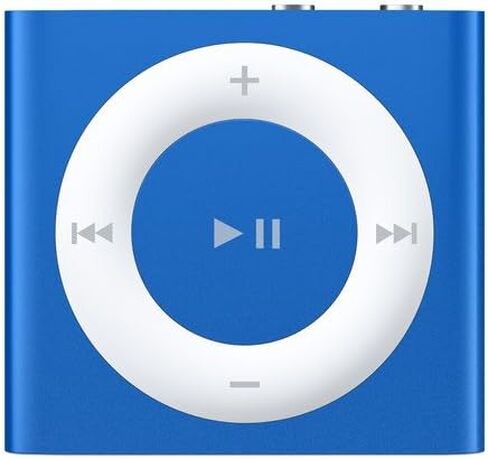 Apple iPod Shuffle 2GB أزرق (الجيل الرابع، موديل 2015) MKME2LL/A (متجدد) in Saudi Arabia