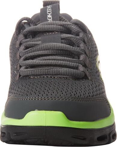 Skechers Kids Boy's Bounder-Zatic Sneaker, Navy/Orange, 11 Little Kid in Saudi Arabia