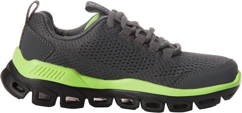 Skechers Kids Boy's Bounder-Zatic Sneaker, Navy/Orange, 11 Little Kid in Saudi Arabia