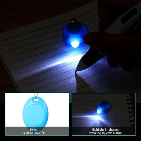 30 PCS مقطع القلم المكوك القابل للسحب مع Mini Highlighter Nurse Badge Pen Neon Marker LED Keychain Clip لممرضة هدية in Kuwait