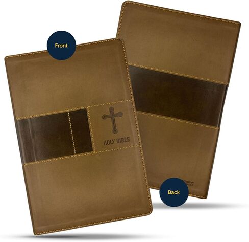 Personalized NIV Holy Bible Premium Indexed Small Print Bible | Custom Engraved with Name or Text on Faux Leather Cover | Custom Gift for Christian & Religious Celebrations | Blue in Saudi Arabia