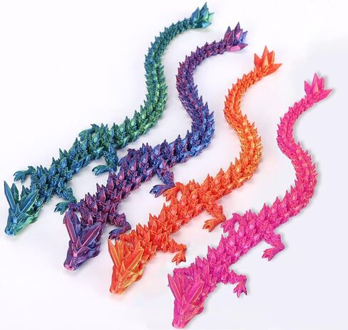 Dragon Dragon Dragon ، Dragon Fidget Toy مرن Dragon ثلاثي الأبعاد ، Dragon Dragon Decore Decore Decore Executive Toys (3pcs) in Saudi Arabia
