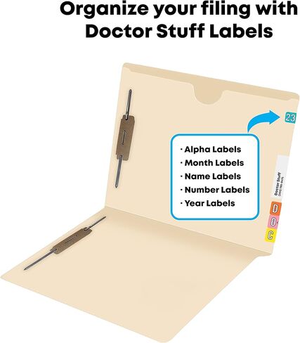 Manila Pocket File Folders, Doctor Stuff, Letter Size End Tab Folder with Full Pocket on Inside Back Open Towards Spine, 11 pt Manila Stock, Box of 50 in Saudi Arabia