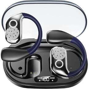 Translation Earbuds Real Time,Audifonos Traductores Inglés español,AI Languages Translator Earbuds,Translating Headphones Bone Conduction,Bluetooth Translation Earbuds,M82 Black