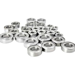 4pcs Miniature Ball Bearings 3x6x2.5 4x7x2.5 4x8x3 5x8x2.5 5x10x4 5x11x4 6x12x4 8x12x3.5 10x15x4 12x18x4mm RC Car Bearing Set(4x7x2.5mm)