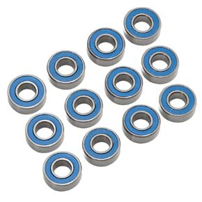 12pcs Rubber Sealed Bearing Kit for Stadium Blitzer RC Car Wheel Hub Sealed Bearing Lity Easy Installati Rubber KitRubber Kit for Stadium