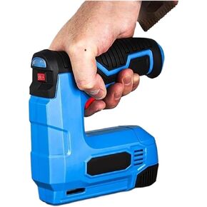 Electric Stapler Lithium-ion CordlessNail Gun Staple Gun Nailer Stapler Furniture DIY Tool Wood Frame Multitool Nail Stapler Gun for DIY Projects, Upholster and Woodworking