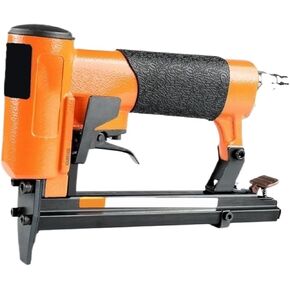 Oil-Free Pneumatic Staple Gun KN8016S 21 Gauge Continuous Shooting Pneumatic Firing Upholstery Staple Gun Useful Upholstery Stapler for Furniture