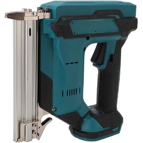 Oil-Free Pneumatic Staple Gun Cordless Nailer for BL1850 18V Lithium Battery Powered Staple Gun Depth Adjustment Impact Drive Automatic Stapler