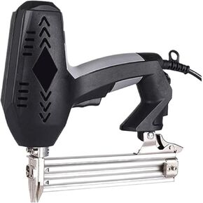 Oil-Free Pneumatic Staple Gun Electric Stapler Nail Gun F30 Straight Nail Gun 2200W for Furniture Woodworking Tool