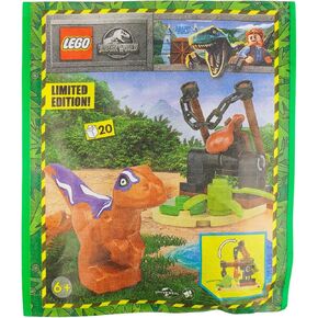 LEGO Jurassic World: Dino Trap with Baby Raptor and Bait