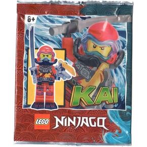 LEGO NINJAGO SEABOUND SCUBA KAI MINIFIGURE PACK مجموعة 892184 (تم الحصول عليها)