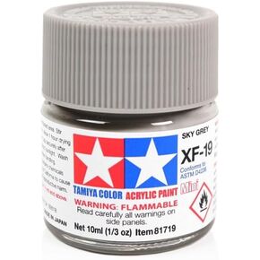TAMIYA Acrylic Mini XF19 Sky Grey TAM81719 Plastics Paint Acrylic