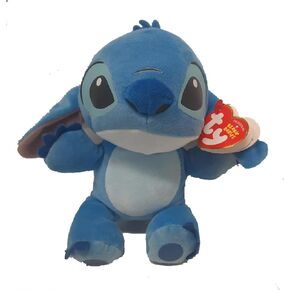 TY Beanie Baby Stitch - (Soft Body) -6", Blue