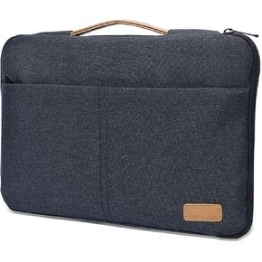 UrbanX Laptop Sleeve Case 15 15.6 Inch, TSA Slim Laptop Cover with Handle, Water Resistant Business Travel Carrying Case Compatible with HP Pavilion 15-EH3085 15.6 Inch