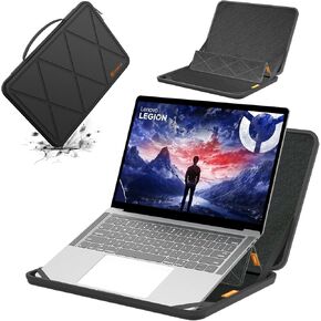 Smatree MS89 Hard EVA Protective Sleeve with Stand Compatible for 16inch Lenovo ThinkBook 16 Gen 8, 15inch Lenovo Legion 5i/5 Gen 10, 16inch ThinkPad E16/L16/T16, IdeaPad Slim 5i/5, IdeaPad Pro 5/5i