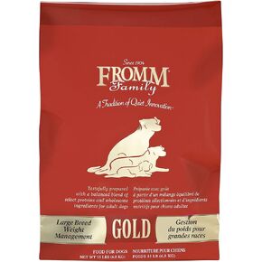 Fromm Large Breed Weight Management Gold Dry Dog Food - Weight Management Dog Food for Large & Giant Breeds - Turkey Recipe - 30 lb