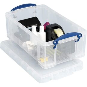 Really Useful Plastic Storage Box 5 Litre Clear