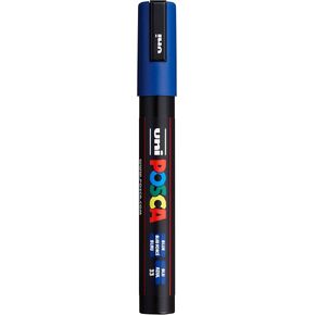 Posca Acrylic Paint Marker, Medium, Blue width 1.8 mm to 2.5 mm