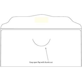 500 Blank White Tithes and Offering Envelopes for Church | Blank Tithe Envelopes for Church | USA Company