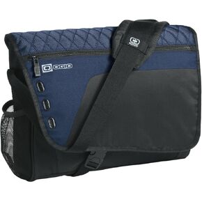 OGIO Vault 16" Computer Laptop Messenger Bag, Navy