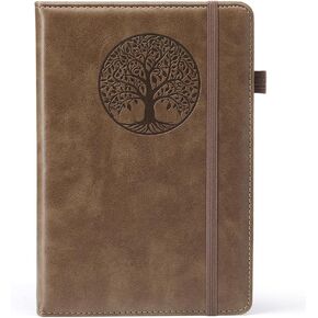 Lined Journal Notebook for Women & Men, Hardcover Leather Journals for Writing, Diary, Note Taking, Work & Travel, A5