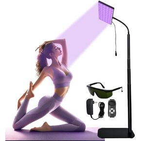 Tanning Lamp Thearpy Light for Home Use with Adjustable Stand Purple Light for Indoor Model: Various