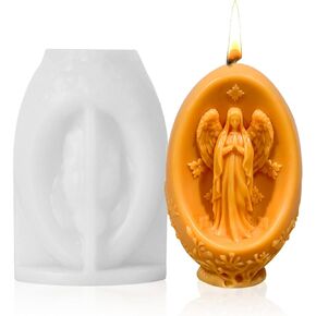 5Pcs Pillar Candle Wax Silicone Candles Mold for Candle Making Molds Silicone Shapes Soy Wax Moldes De Silicona para Hacer Velas Artesanales De Silicona