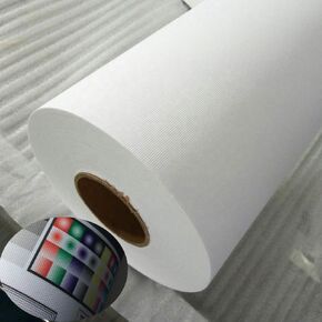 Premium Inkjet Art Canvas 13" x40ft. roll Waterproof and Instant-Dry White Matte-Finish Printable Canvas (13")
