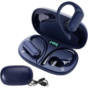 Languages Translator Earbuds - Real Time Translator Earbuds - 144 Languages with Bluetooth and App Online Instant Voice Translator for Travel, Business (Blue)