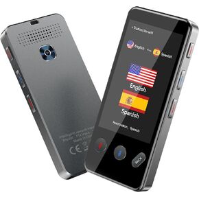 Language Translator Device,Two-Way Language Translator in 139 Languages, Online/Offline/AI/Voice/Photo Translation, Portable Instant Translator for Business Learning Travel