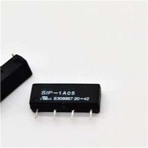 Relay 2PCS Industrial Electronic Circuit Board DIY Reed Relay sip-1a05 sip-1a12 sip-1a24 Miniature 5V / 12 / 24VDC 4-pin (Size : SIP-1A12)
