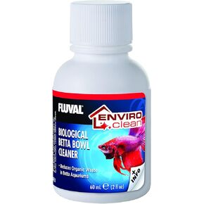 Fluval Betta Enviro Clean, Biological Aquarium Water Treatment, 2 Oz.,White