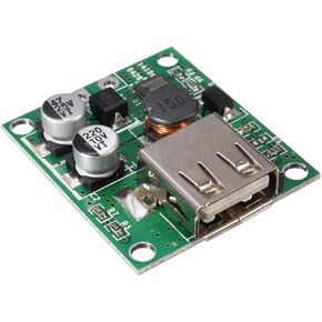 FJZ-FJZ 5pcs 5V 2A Input 6V 20V Solar Panel Power Bank USB Charge Voltage Controller Regulator High Efficiency Module Module Receivers Modules