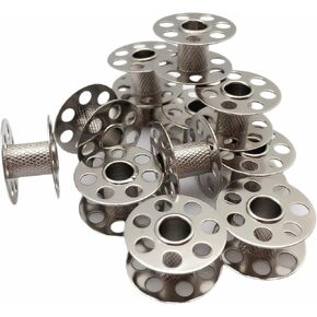 FQTANJU 20 PCS Bernina Bobbins 0115367000-B Sewing Machine Metal BOBBINS fit for BERNINA Artista,Aurora,Activa,Virtuosa