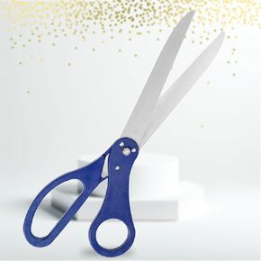 25 Inch Gold Scissors for Grand Opening – Heavy Duty Scisors 25'' Giant Scissors for Ribbon Cutting Ceremony Large Gold Giants Ribbon Cutting for Special Events Inaugurations and Ceremonies