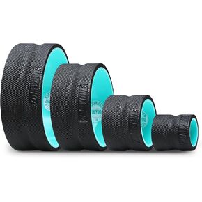 Back Wheel - Yoga Wheel for Back Pain Reliefn & Stretching, Back Roller for Deep Tissue Massage, Back Roller Wheel for Physical Therapy & Exercise- 3 Piece in Saudi Arabia