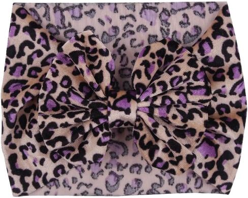 Mom and Baby Headbands Leopard Headwraps Infants Hair Bands(F13) in Saudi Arabia