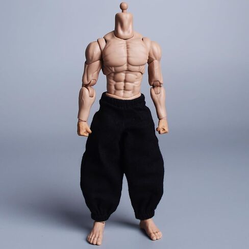 MeetGet 1/12 Scale Figure Figure Doll Monk Fighting Suity for 6 Inch Action Figure PM007US ، Gray in Kuwait