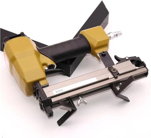 Oil-Free Pneumatic Staple Gun Pneumatic Nail Gun Power Tool Nail Gun Portable Photo Frame Pneumatic Angle Nail Gun V-Type Nail Gun in Saudi Arabia