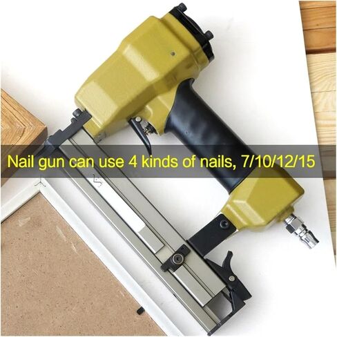 Oil-Free Pneumatic Staple Gun Pneumatic Nail Gun Power Tool Nail Gun Portable Photo Frame Pneumatic Angle Nail Gun V-Type Nail Gun in Saudi Arabia